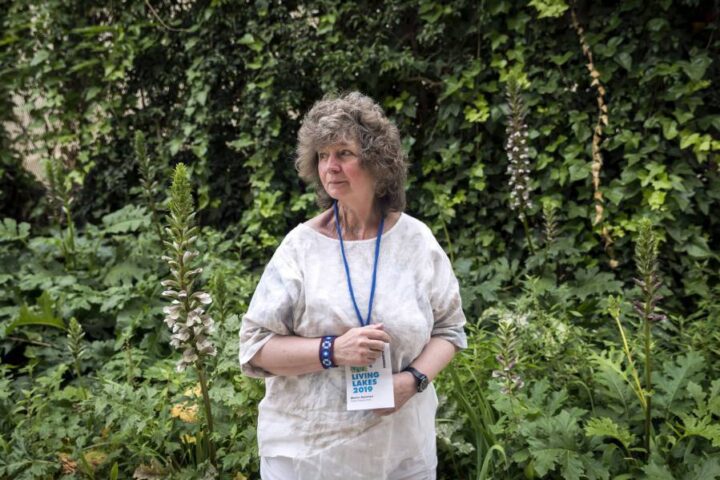 Marion Hammerl, presidenta de Living Lakes, en la conferencia de Valencia.