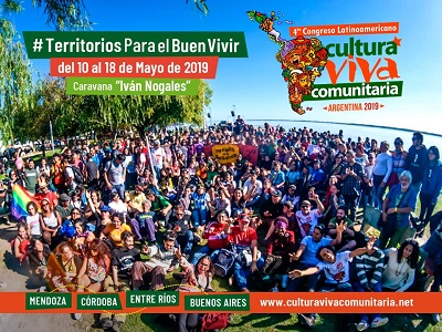 LA CARAVANA DEL MOVIMIENTO IV CONGRESO LATINOAMERICANO DE CULTURA